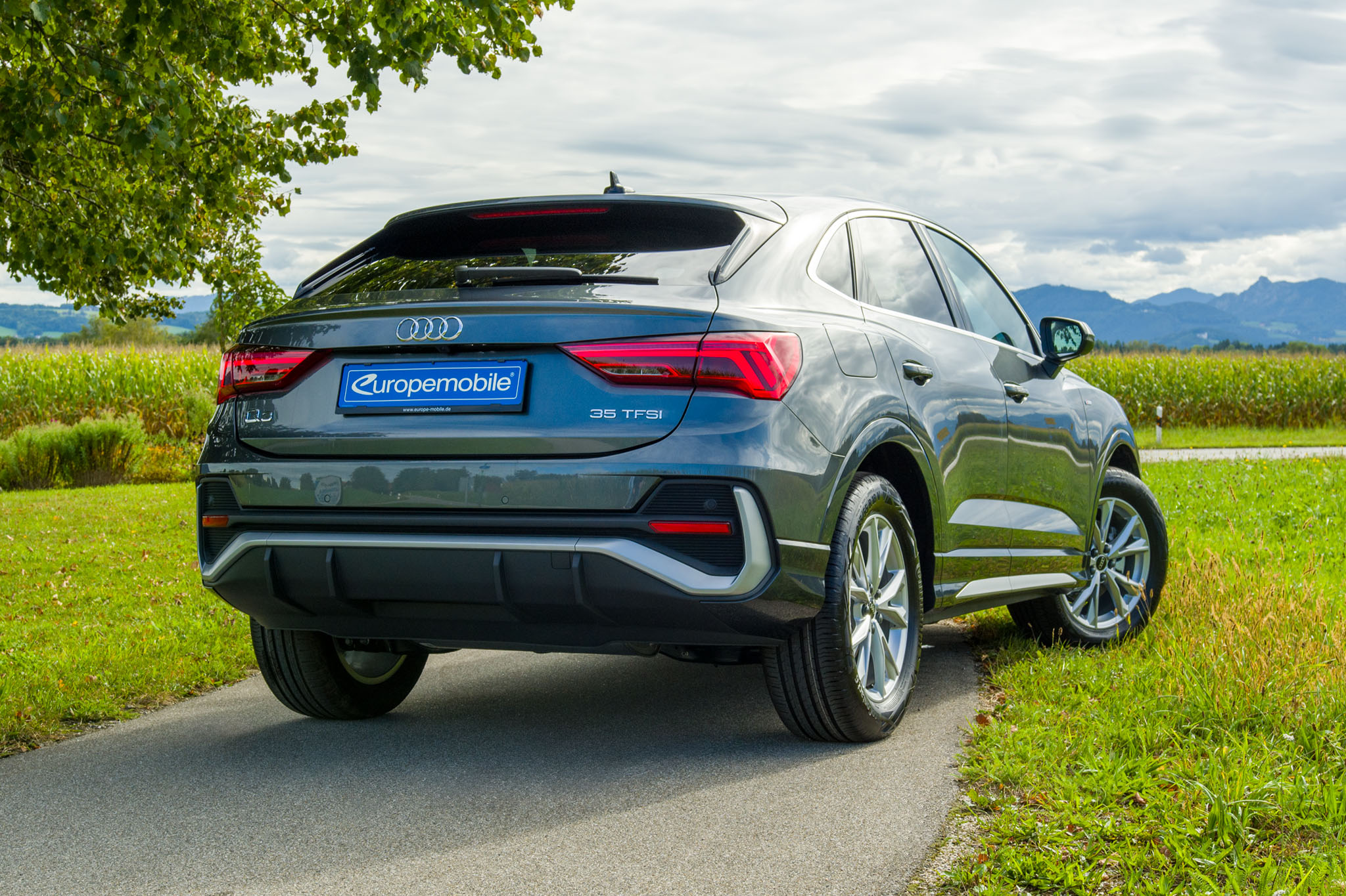 audi q3 sportback hinten