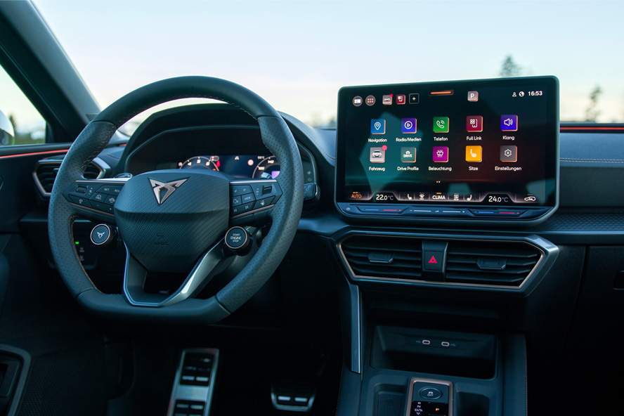cupra leon soprtstourer vz innenraum
