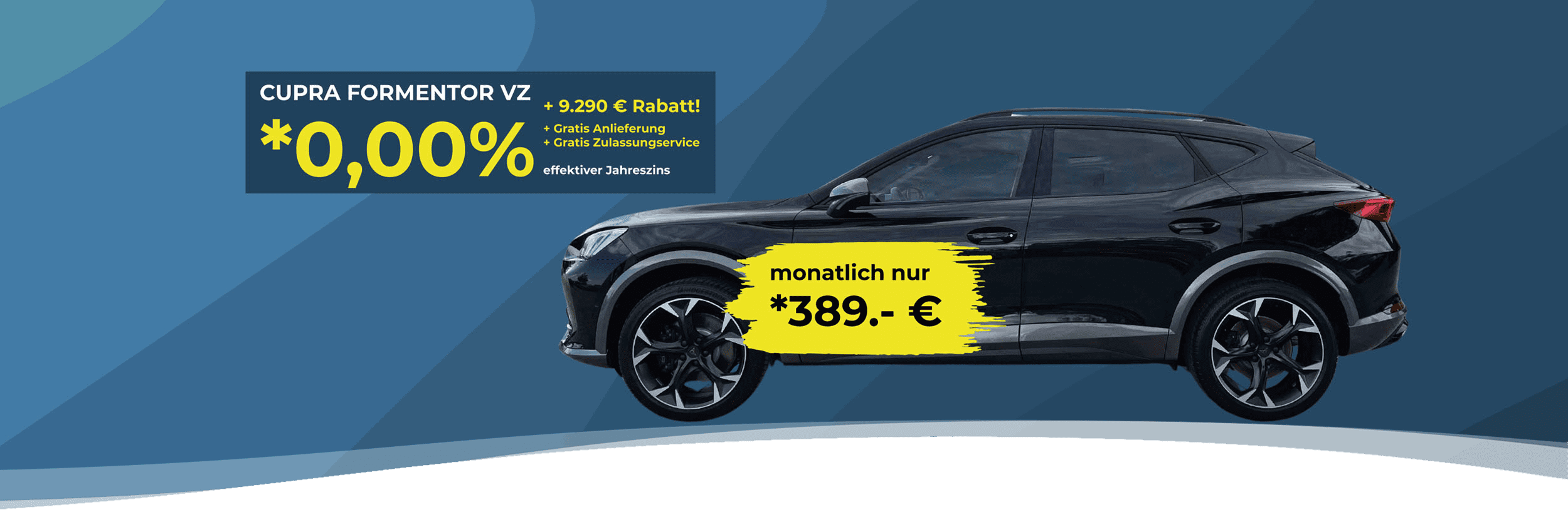 cupra formentor 0 finanzietung