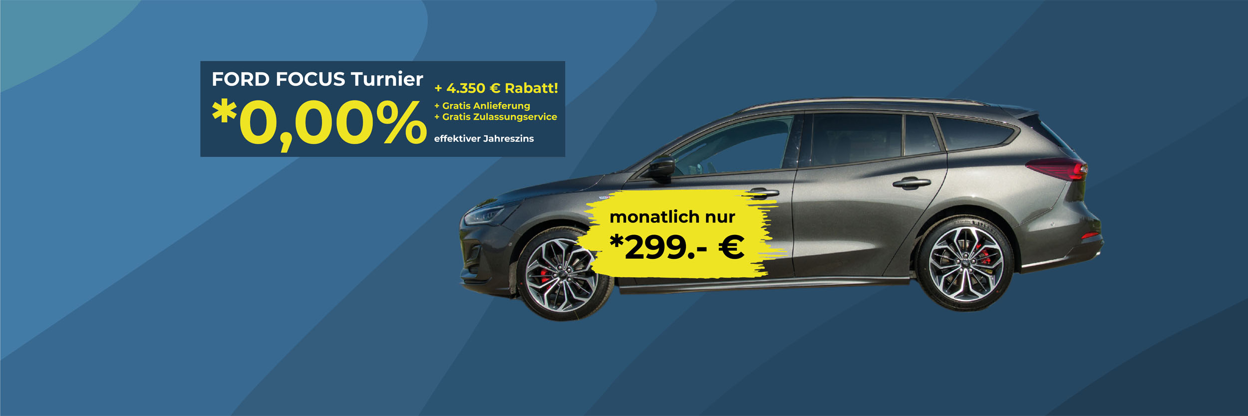 ford focus turnier st-line 0 finanzierung angebot