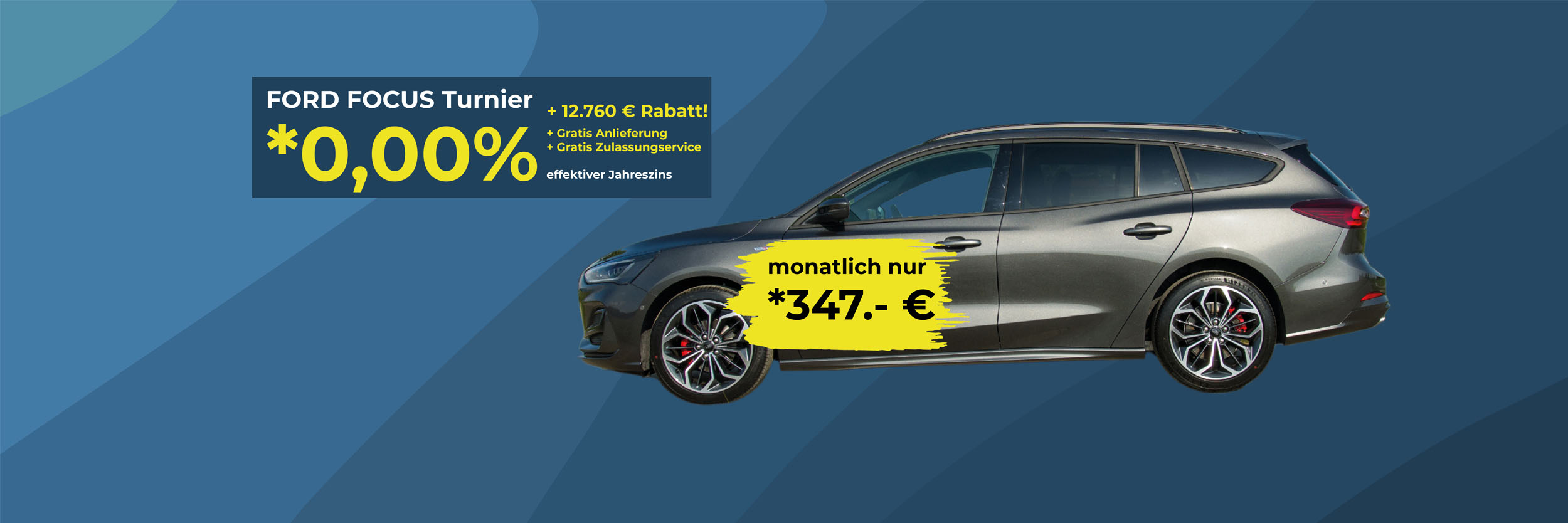 ford focus turnier st-line 0 finanzierung angebot