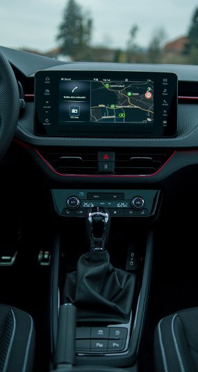 skoda kamiq mittelconsole