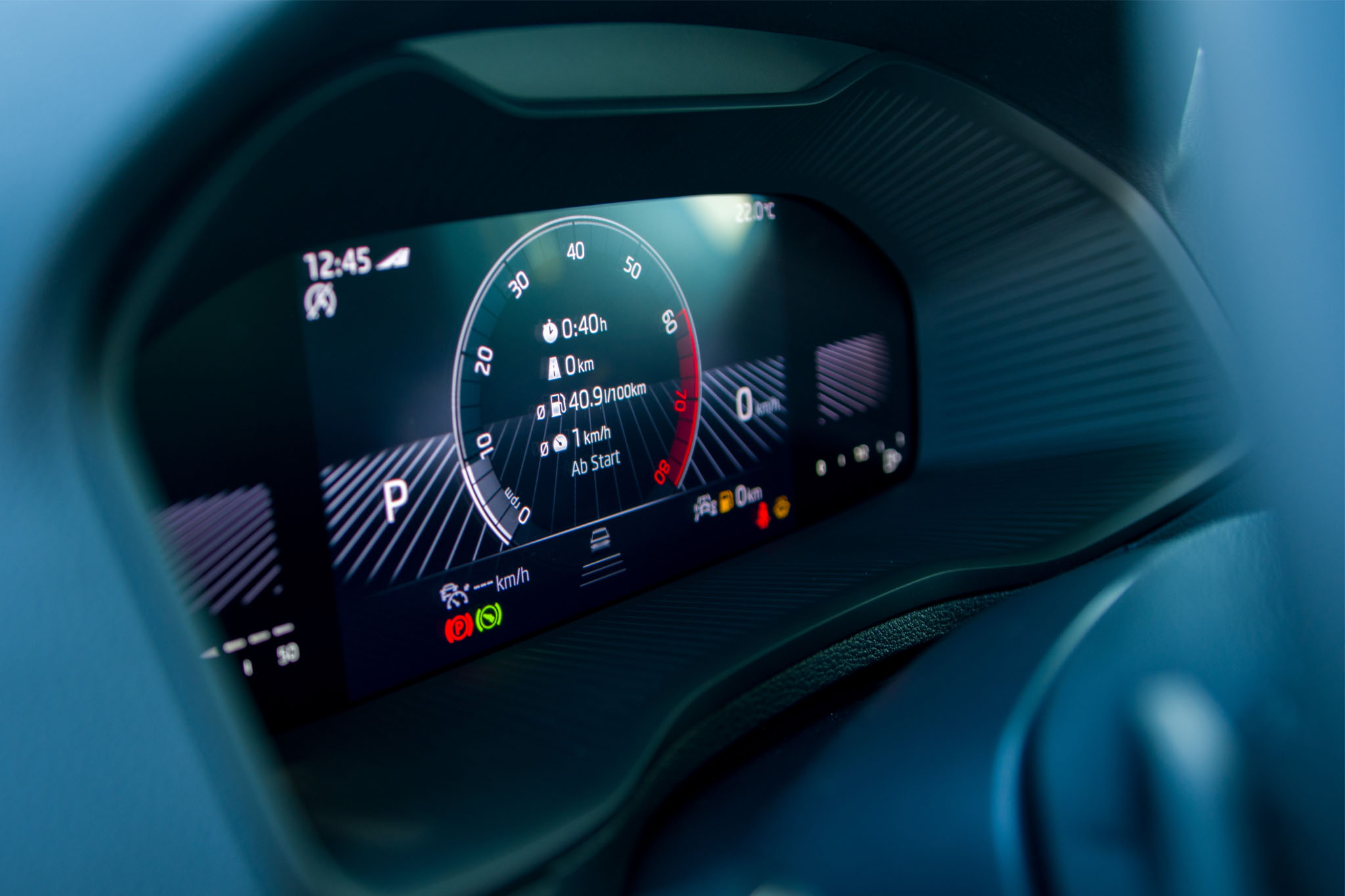 digital cockpit skoda karoq