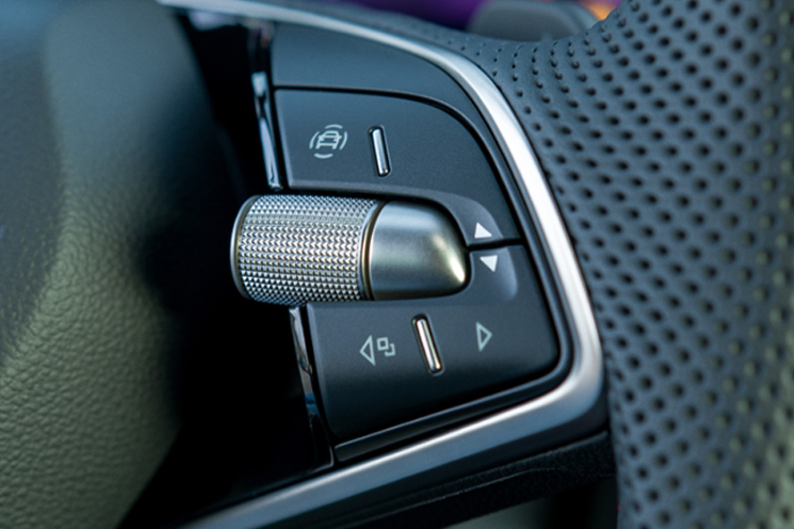 skoda octavia Lenkrad tasten