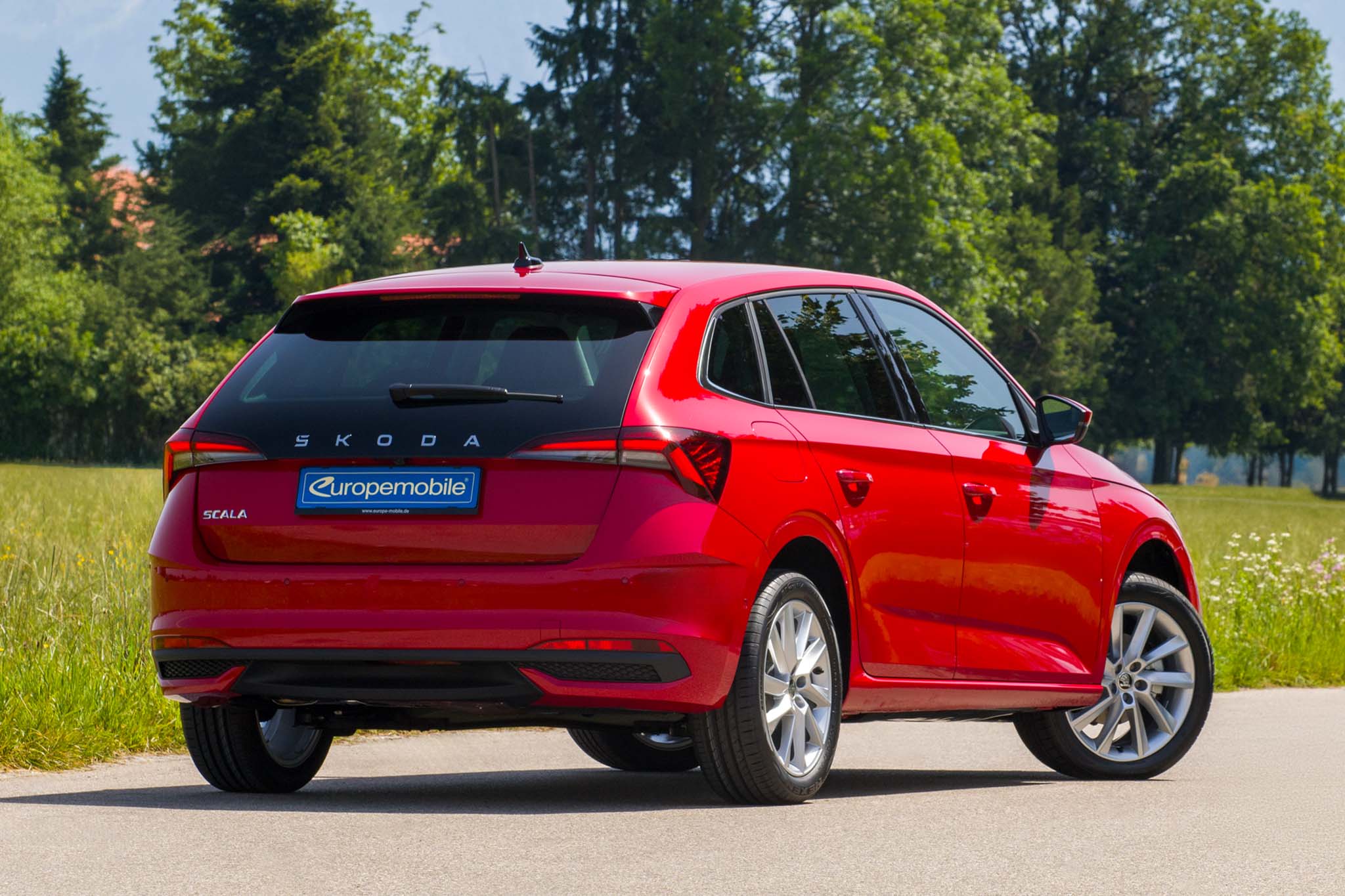 skoda scala top selection hinten