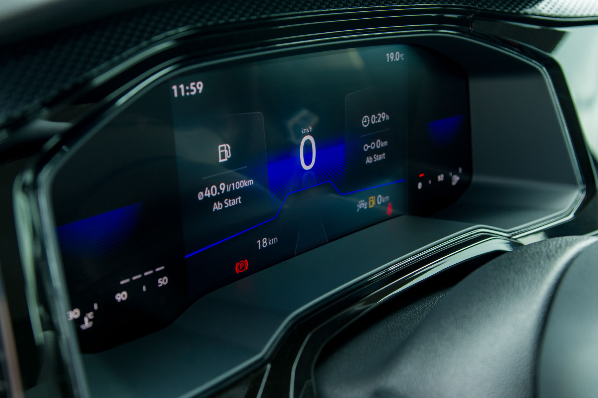 vw polo cockpit digital