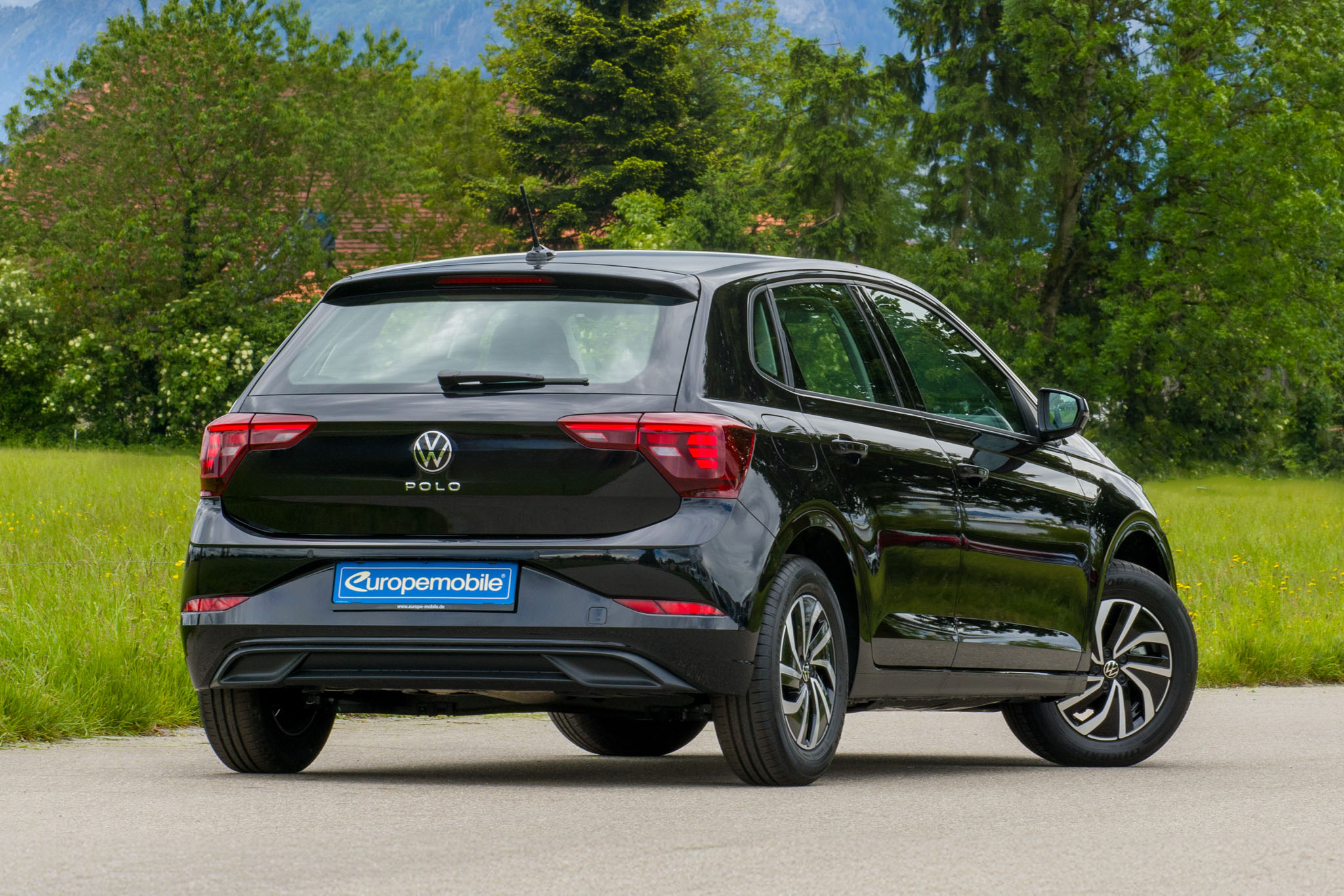 vw polo life hinten