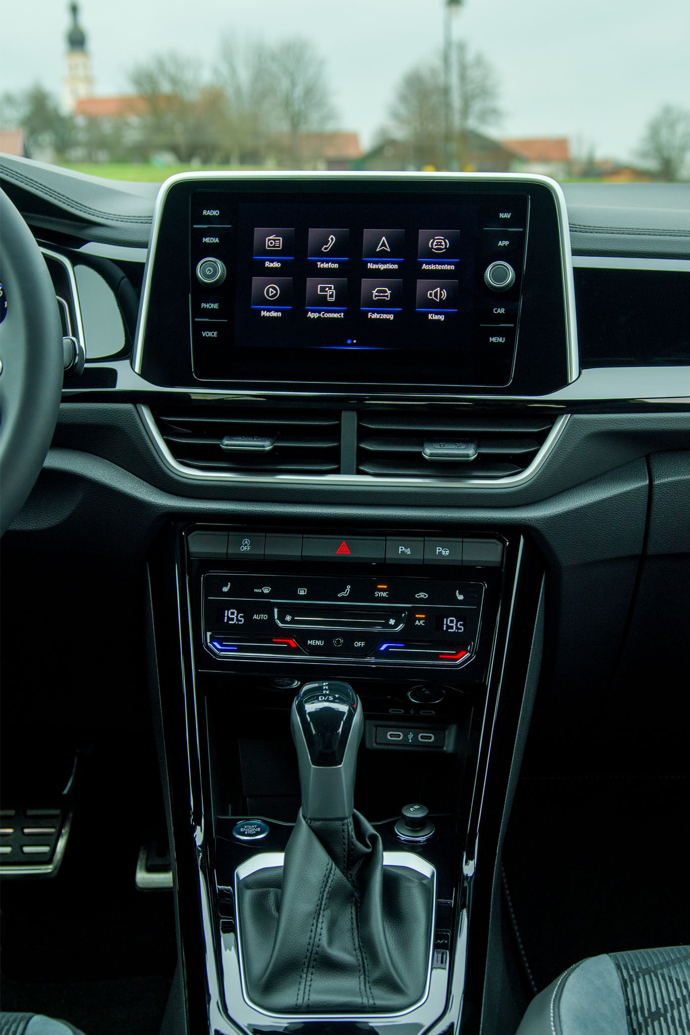 vw t-roc r-line innenraum
