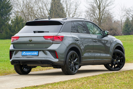 vw t-roc r-line hinten