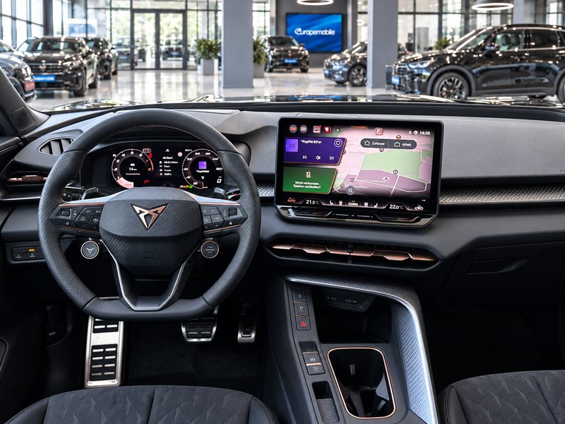Cupra Terramar: Cockpit, Digital Cockpit
