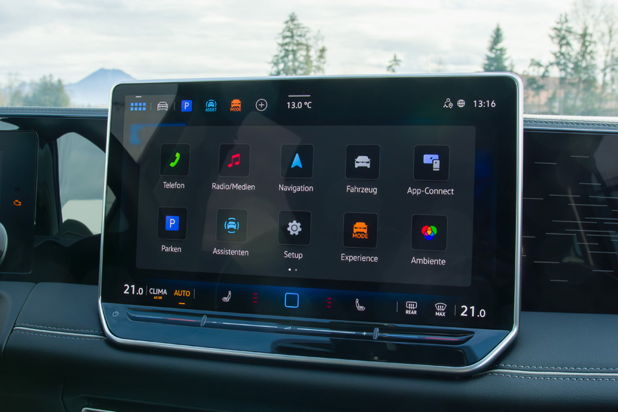 touchscreen multimedia vw tiguan elegance