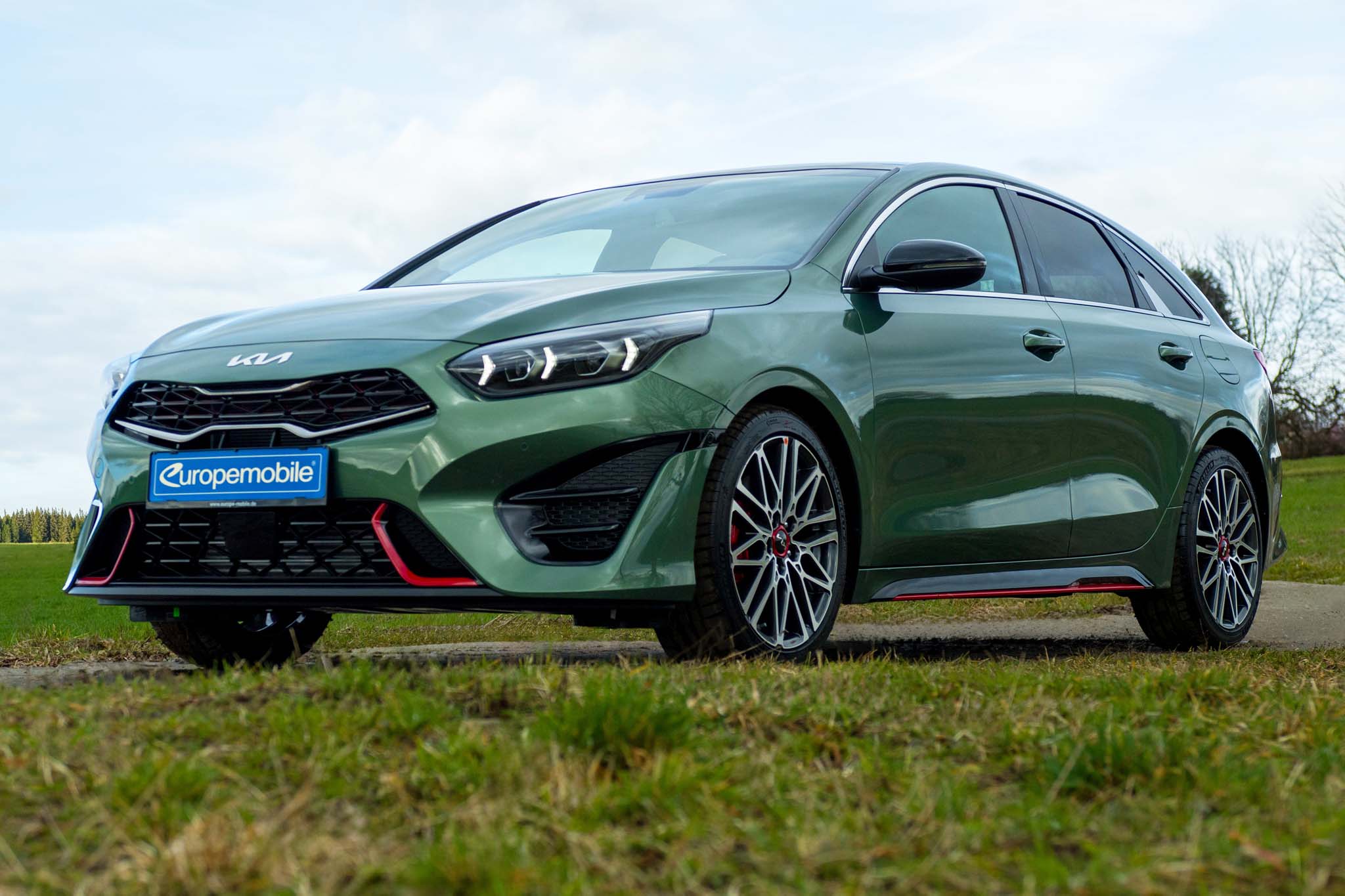 kia proceed gt grün