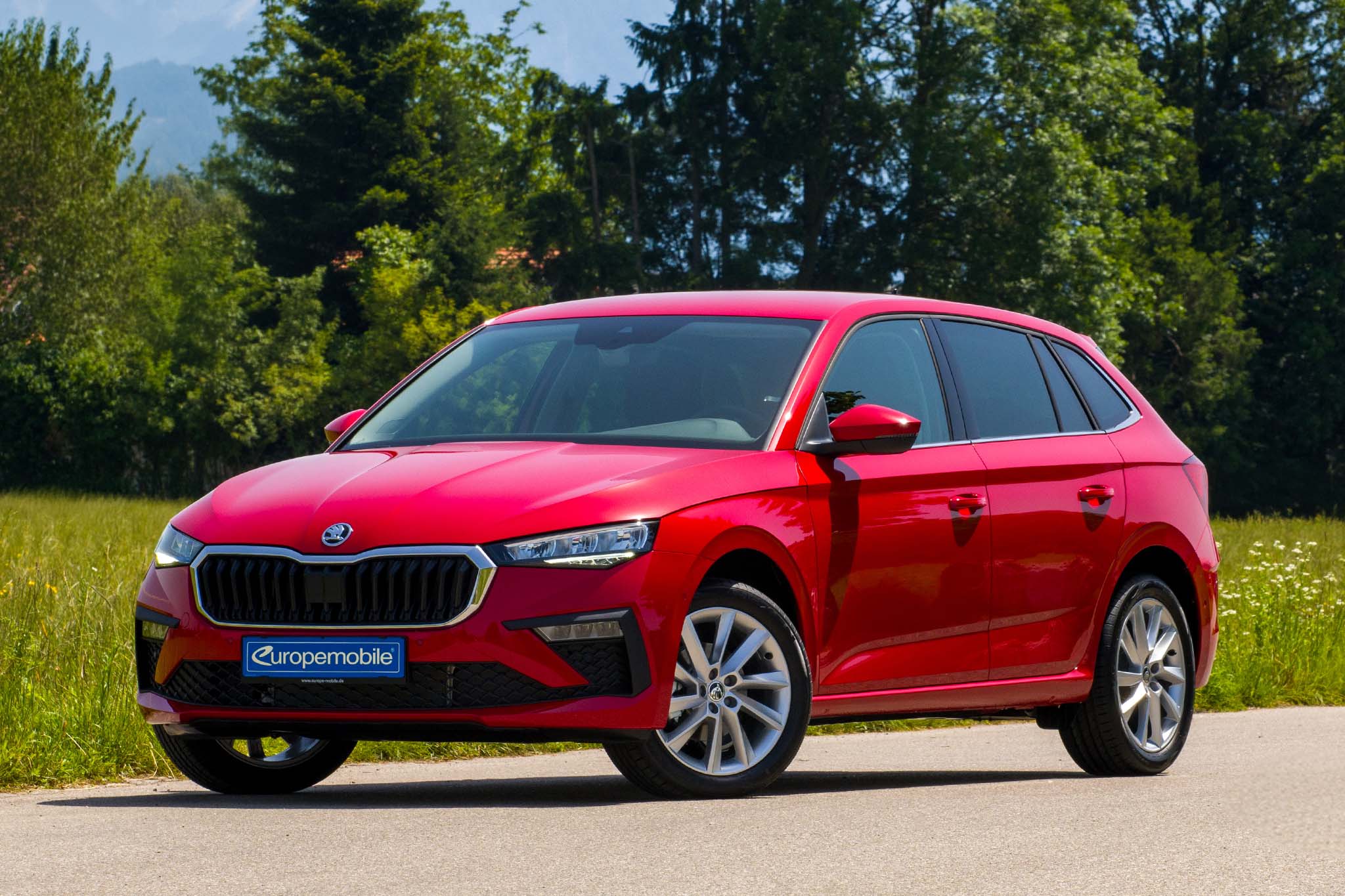 Skoda Scala Top Selection 1.0 TSI 85kW Velvet-Rot Premium Metallic leasing angebot