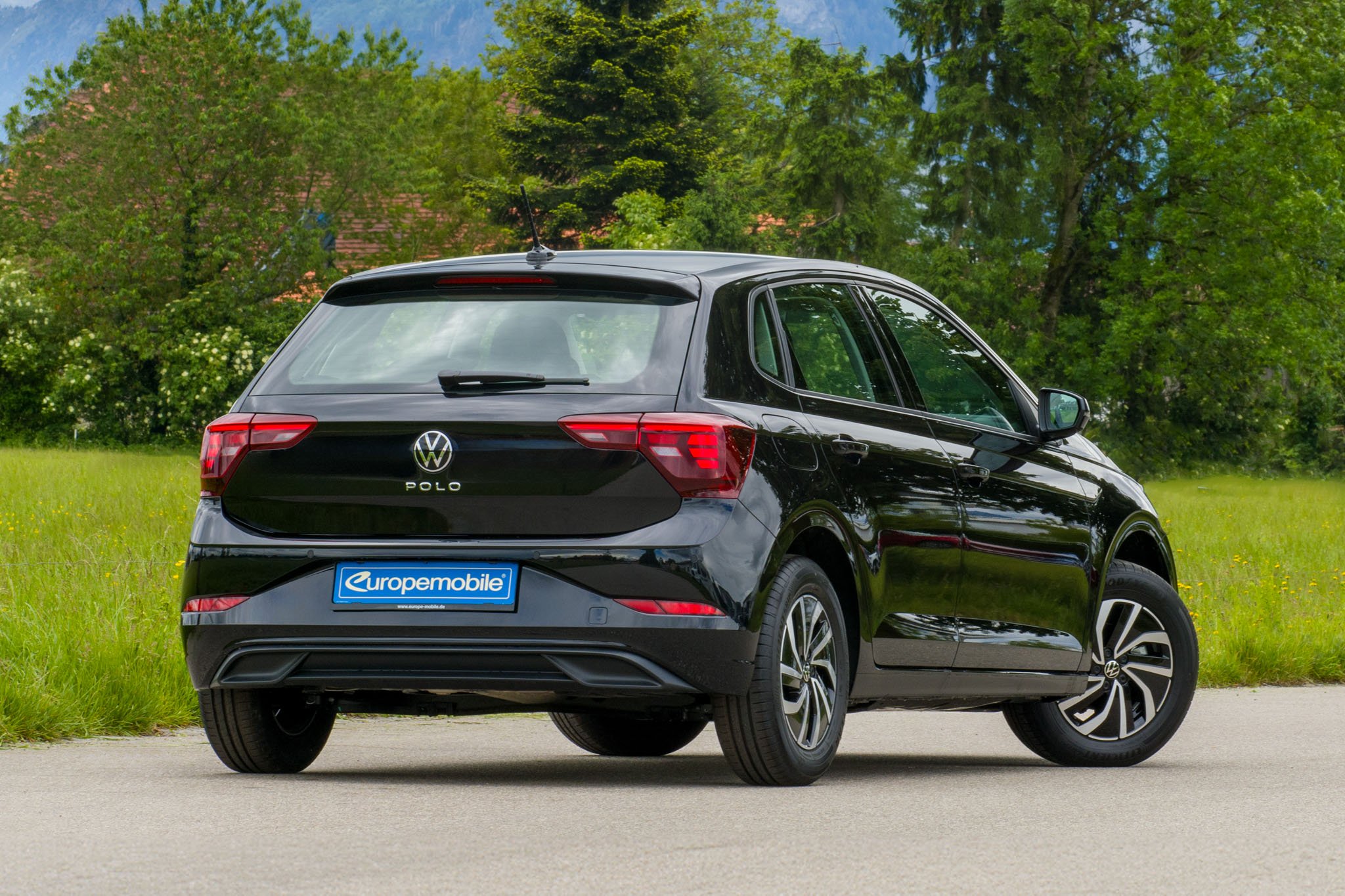 vw polo life hinten