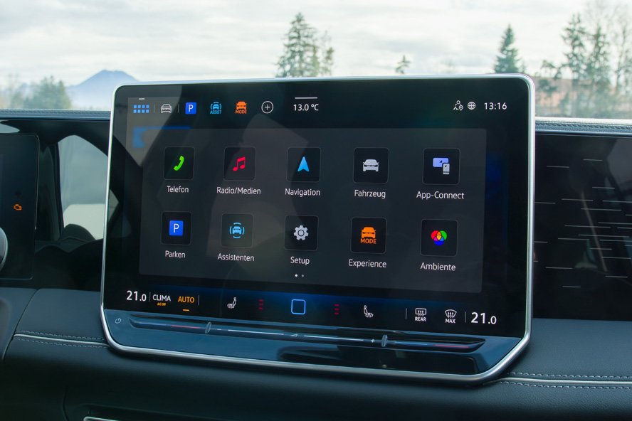 touchscreen multimedia vw tiguan elegance